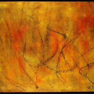 Abstract XXXII, Mischtechnik auf Leinwand. 2001, 130x162cm