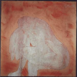 Woman I, Mischtechnik auf Leinwand. 2002, 130x130cm