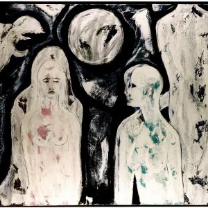 Four ages of the same Woman, 2002, 114x146cm