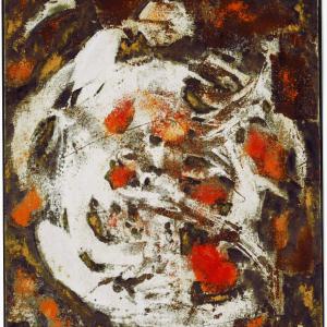 Abstract XXXIV, Mischtechnik auf Leinwand, 2003, 61x50cm
