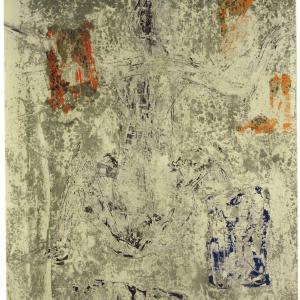 Abstract XX, Mischtechnik auf Leinwand, 2004, 81x65cm