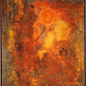 Abstract VIII, China, Mischtechnik auf Leinwand, 2002, 73x60cm