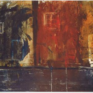 Venice V, Mischtechnik auf Leinwand, 1999, 54x66cm