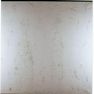 Couple I, Mischtechnik auf Leinwand, 2004, 150x150cm