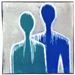 Couple IV, MIschtechnik auf Leinwand, 2003, 100x100cm