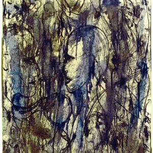 Couple VIII, Mischtechnik auf Leinwand, 2003, 65x54cm