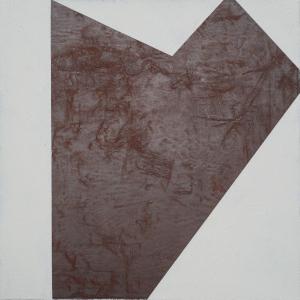 Zeitlos XII, 120 x 100 cm, mixed technique on canvas