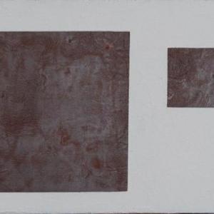 Zeitlos V, Mischtechnik, 40 x 120 cm, 2012