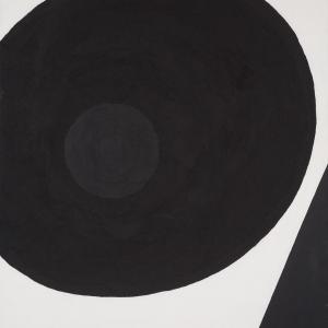 Elliptic Circle, Mischtechnik, 140 x 120 cm, 2009